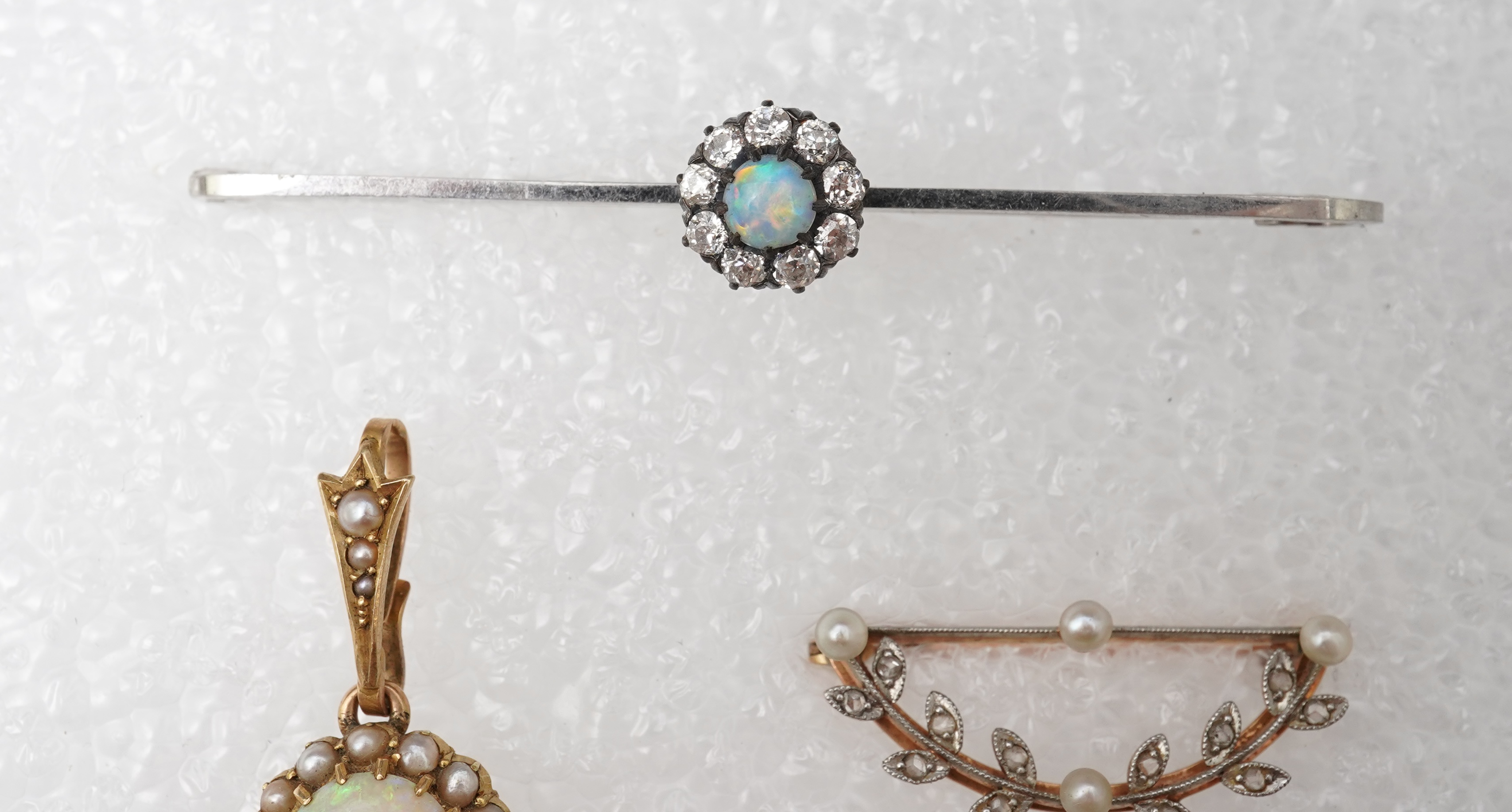 Three Edwardian jewels, early 20th century